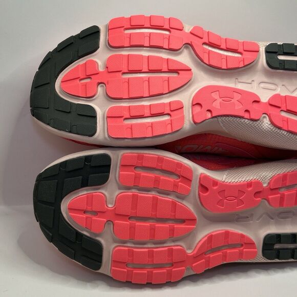 Under Armour HOVR Mega 2 MVMNT Mens 12 Pink Shock Running Sneakers 3026629-603